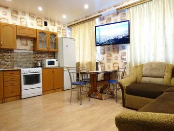 Фото номера InnDays Apartments Проспект Ленина 86/37 Апартаменты Inndays Apartments  г. Тула 11